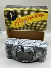 Arrow-View Marbled Plastic 35 mm Lighted Battery Operated Slide Viewer In Box