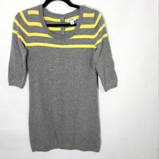 Old Navy Women's Size XS Dress Yellow and Gray in Color