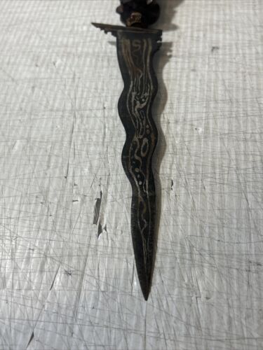 Indonesian Kris Dagger Wooden Masterpiece VGC + Free Postage - Picture 13 of 16