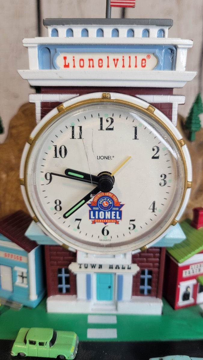 『レア』LIONEL TRAINS 100th ALARM CLOCK Lionel Trains 100th Anniversary Animated Talking Alarm Clock