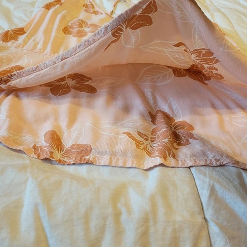 Roxy Mujer Rosa Floral Ajustable Tirantes Escalones Blusa Talla Grande - Imagen 9 de 14