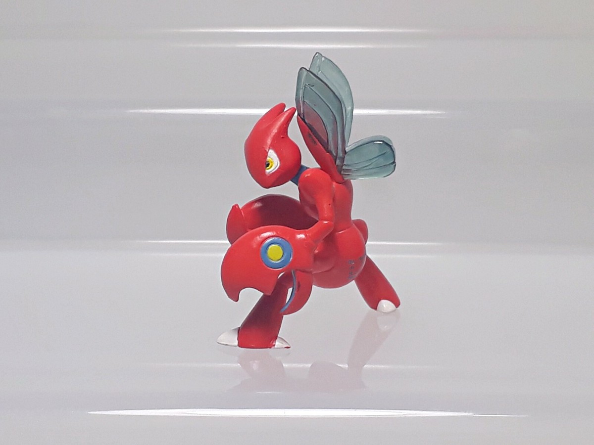 Scizor Pokemon Figure Bandai Clipping Collection Candy Toy Japan