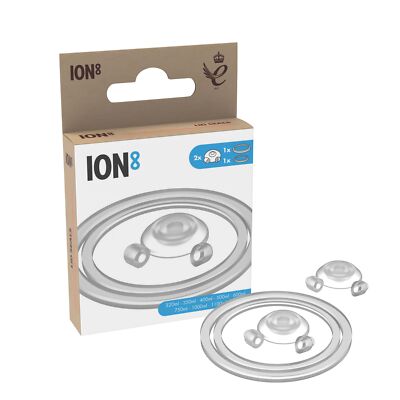 Leak Proof Replacement Water Bottle 1.0 & 2.0 Seals Silicon Transparent One Size