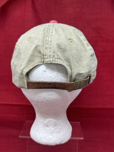 Thunderbirds United States Air Force USAF ADAMS Leather Strapback Baseball Hat - Picture 5 of 11