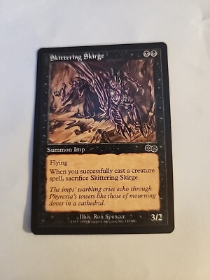 Magic the Gathering MTG Skittering Skirge (158) Urza's Saga VLP | eBay