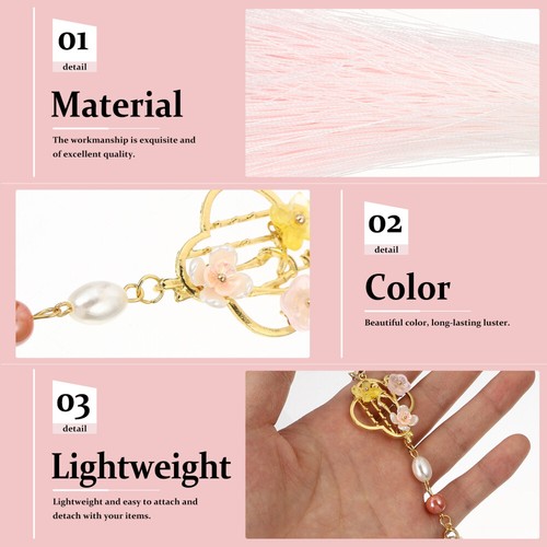 Traditional Jewelry Tassel Pendant Miss Phone Hanging Mobile Charm - 第 3/12 張圖片