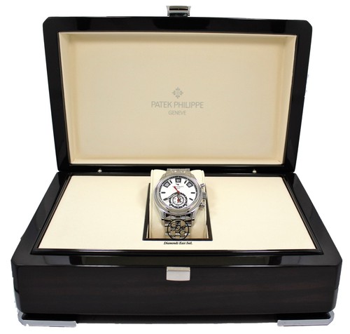 Patek Philippe 5960-1a White Dial Annual Calendar Day-Date Watch BOX/PAPERS - Picture 8 of 13