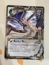 Naruto CCG, Anko Mitarashi, 440, 1st Edition, LP, Rare