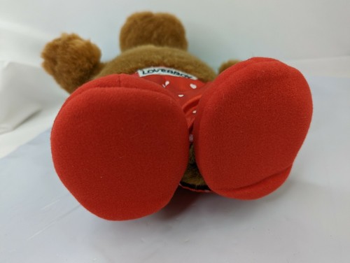 Russ Sid Bear Plush Lover Boy Boxer Shorts Slippers Red 10 Inch Stuffed Animal - Picture 8 of 10