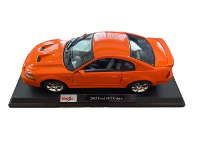 03-04 Mustang Cobra SVT Comp Orange 1/18th Special Edition