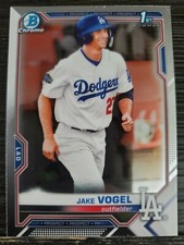  2021 BOWMAN CHROME #BCP-59 JAKE VOGEL DODGERS 1ST ROOKIE 