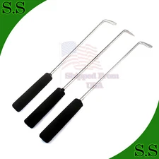 3 pc Equine Dental Elevators Veterinary Instruments VT-136