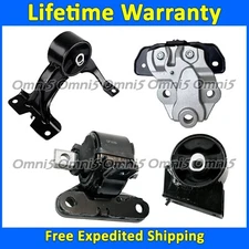 K4023 Motor & Transmission Mount Set 4pc For 2011-19 Dodge Journey 3.6L FWD AUTO