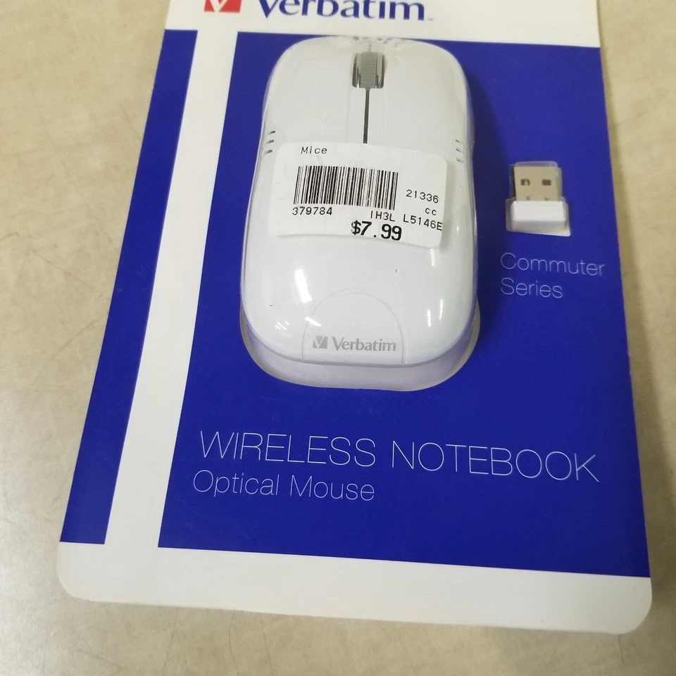 Verbatim Corporation 99768  Notebook Optical Mouse Commuter Series Matte WHITE - Image 3 of 4