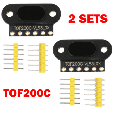 2Set TOF200C Laser Ranging Sensor Module Time-of-Flight Distance For Arduino HOT