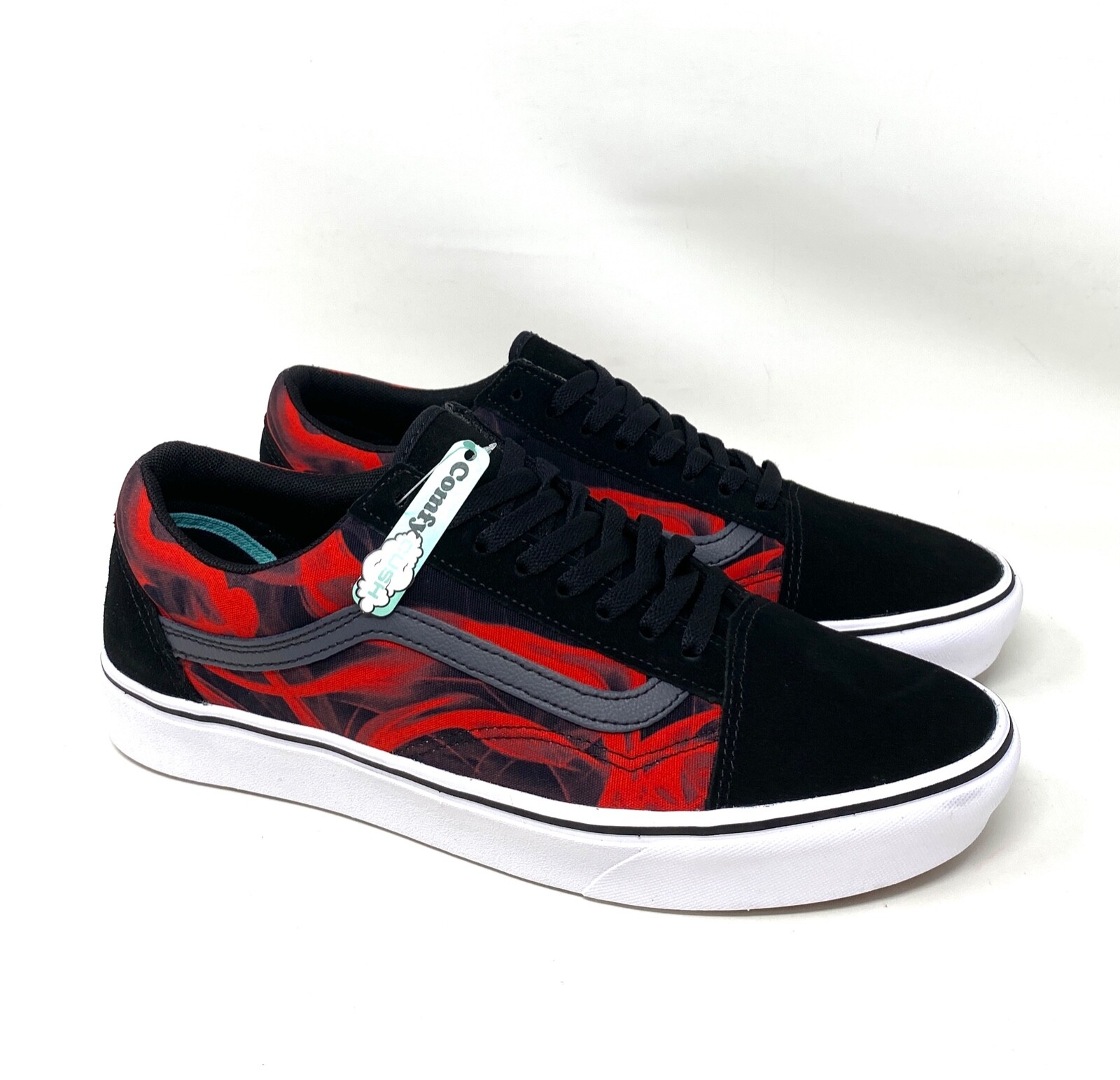 black and red vans men