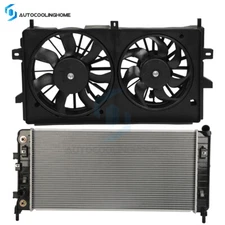 Electric Radiator & Cooling Fan Assembly Kit For 2006 07-2011 Chevrolet Impala