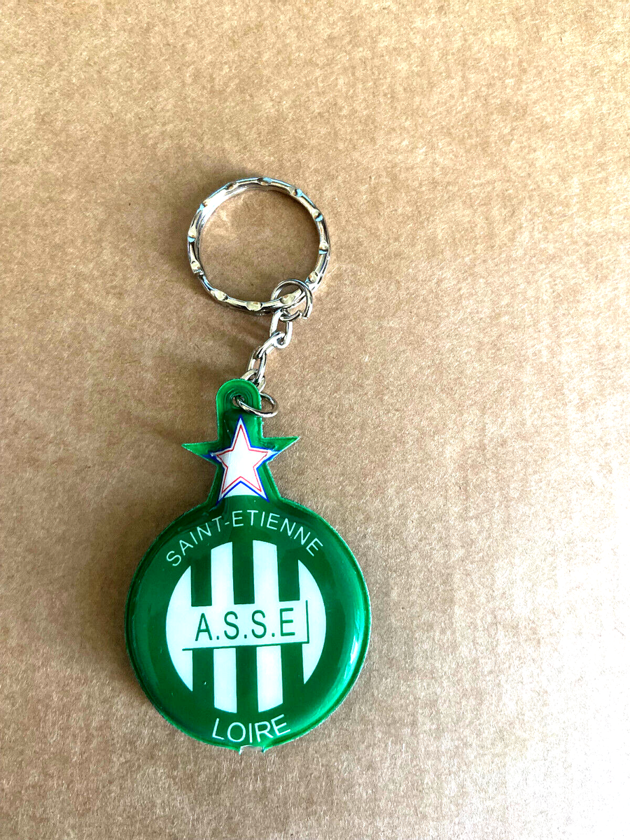 Fanion AS Saint-Étienne ASSE Vintage - Porte-clés Et Crampons - Collection