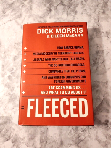 Fleeced Book By Dick Morris - HCDJ - 第 1/8 張圖片