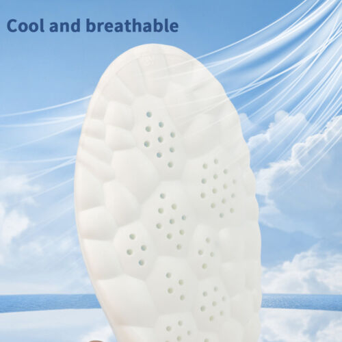4D Work Boot Shoes Insoles Hiking Trainer Inner Gel Soles Foot Inserts Support - Picture 4 of 20
