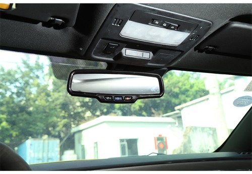 Black ABS Interior Rearview Mirror Trim For Chevrolet Camaro 2011-15 Accessories - Bild 5 von 11
