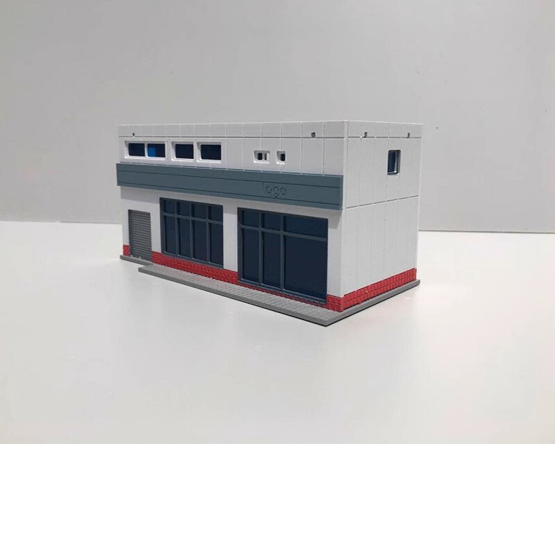 N Scale Buildings Model Railroads Train Scene Small Shop House