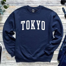 Tokyo Sweatshirt | Tokyo Japan Classic Crewneck Sweatshirt
