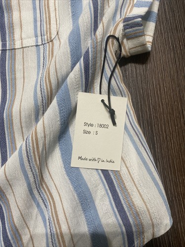 Women's Japna Button Front Tie Shirt Casual Shirt Size Small NWT - 第 3/5 張圖片