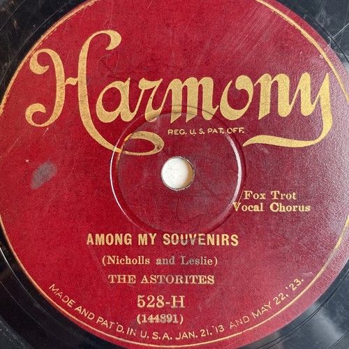 10" 78 RPM-Brown-Morris Orchestra-Rose of Monterey/Astorites-Among MySouvenirs - Picture 3 of 4