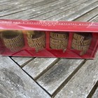 PIER ONE SPIRAL GOLD BEADED WIRE SET OF 4 NAPKIN RINGS 2 1/4" TALL NEW IN BOX