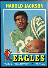 1971 Topps: Harold Jackson -Card #215 **Philadelphia Eagles**