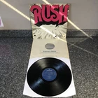 LP VINYL RUSH SELF TITLED DEBUT ALBUM 9100 011 UK 1ST PRESS 1974 VG+/EX