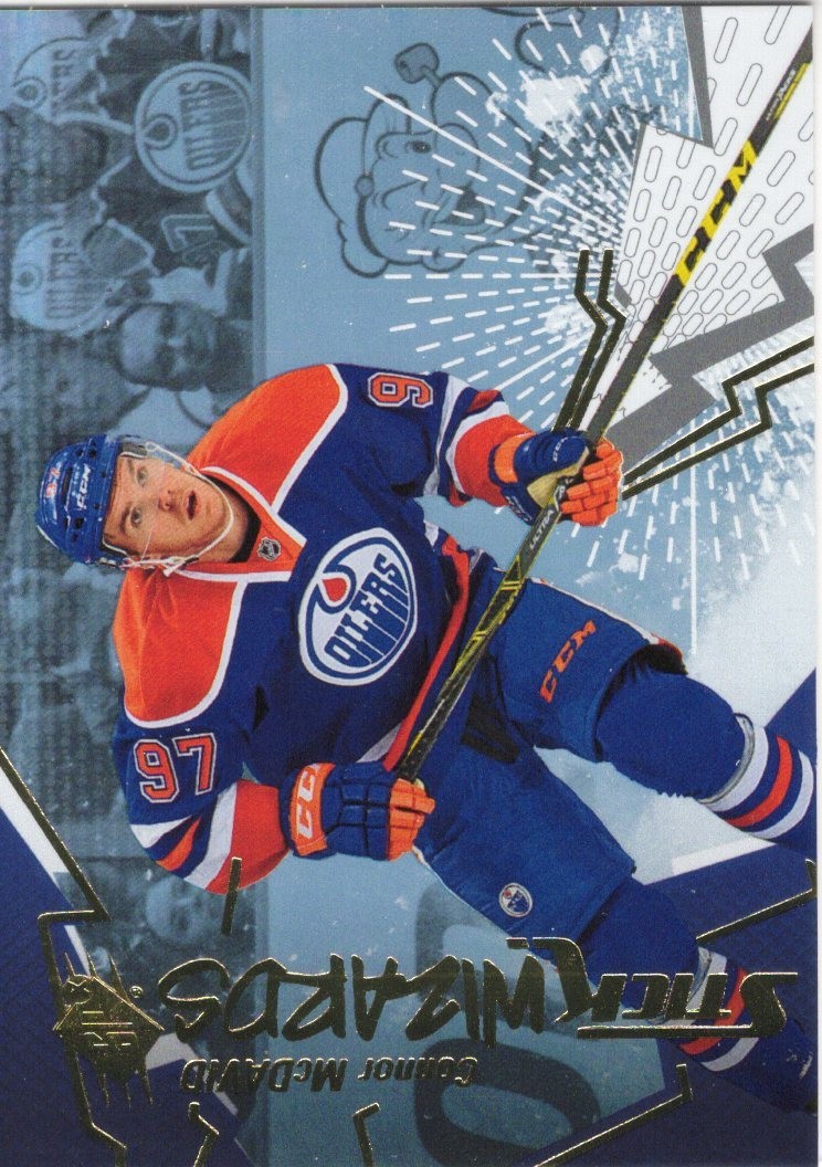 2015-16 SPx Connor McDavid Stick Wizards 