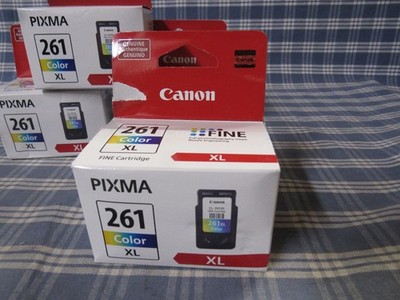 Canon Pixma 261 XL Color Ink Cartridge (New Sealed Box) FAST FREE SHIPPING.