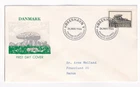 STAMP DENMARK  "DANSK FREDNING" 1.50 KR 1966 FIRST DAY COVER