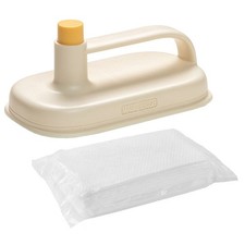 Sponge Cleaning Tool Designed to Fit Hand Comfortably Includes 50 Extra Cloths