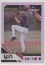 2020 Panini USA Baseball Stars & Stripes 5/25 Rawley Hector #49 7m3