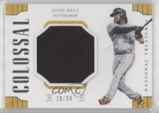 2019 Panini National Treasures Colossal Materials 29/99 Josh Bell #CM-JB nd3