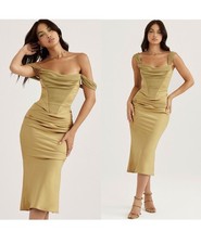 house of cb Natalya midi dress xs