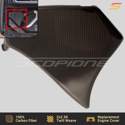 Scopione Carbon Air Intake Engine Cover for Audi S4 B5 A6 C5 - 2.7T V6 BiTurbo