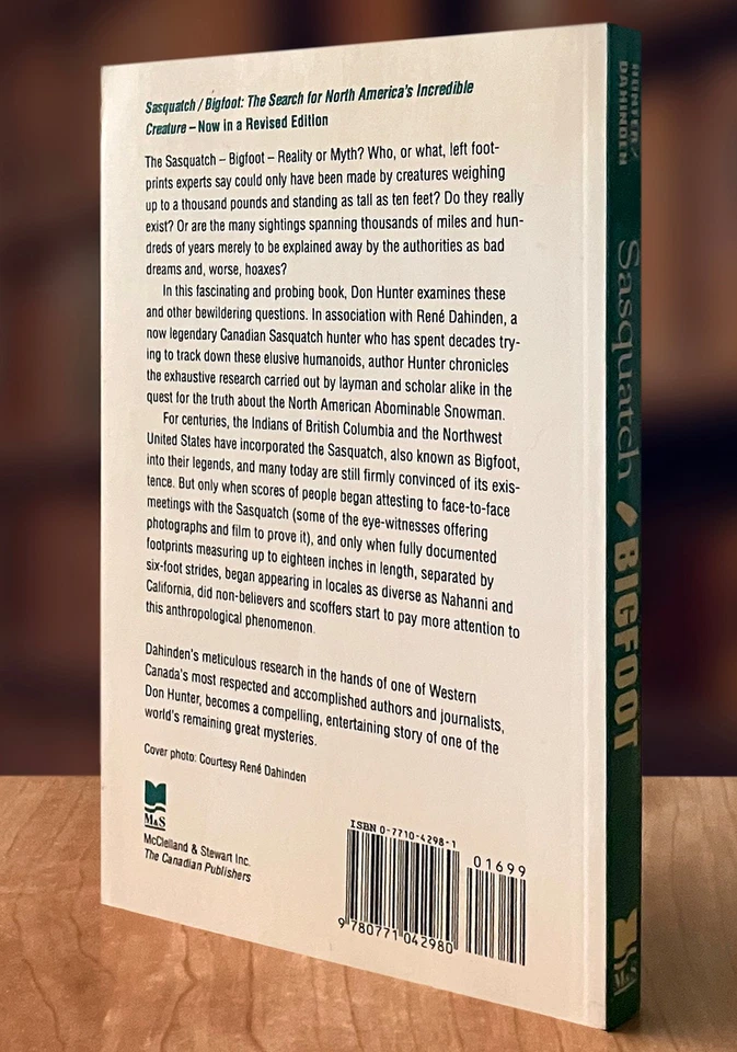 Sasquatch/Bigfoot The Search for North America's Incredible Creature (1993 PB) - Image 3 of 3