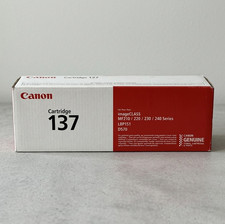 Canon 137 Black Toner Cartridge  LBP151/MF210/220/230/240/D570 - NEW