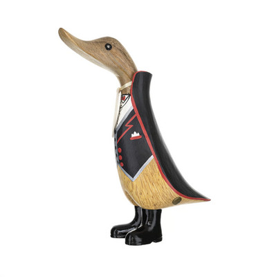 DCUK Dracula Holz Ente Halloween Ornament