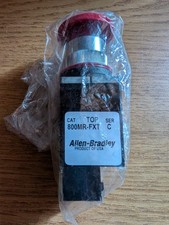 Allen Bradley 800MR-FXT Series A Small 2 Pos. Red Twist Release Push Button NNB