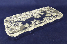 Kuchenplatte für Sandkuchen Kuchenteller ... rechteckig Walther Glas ca. 940g