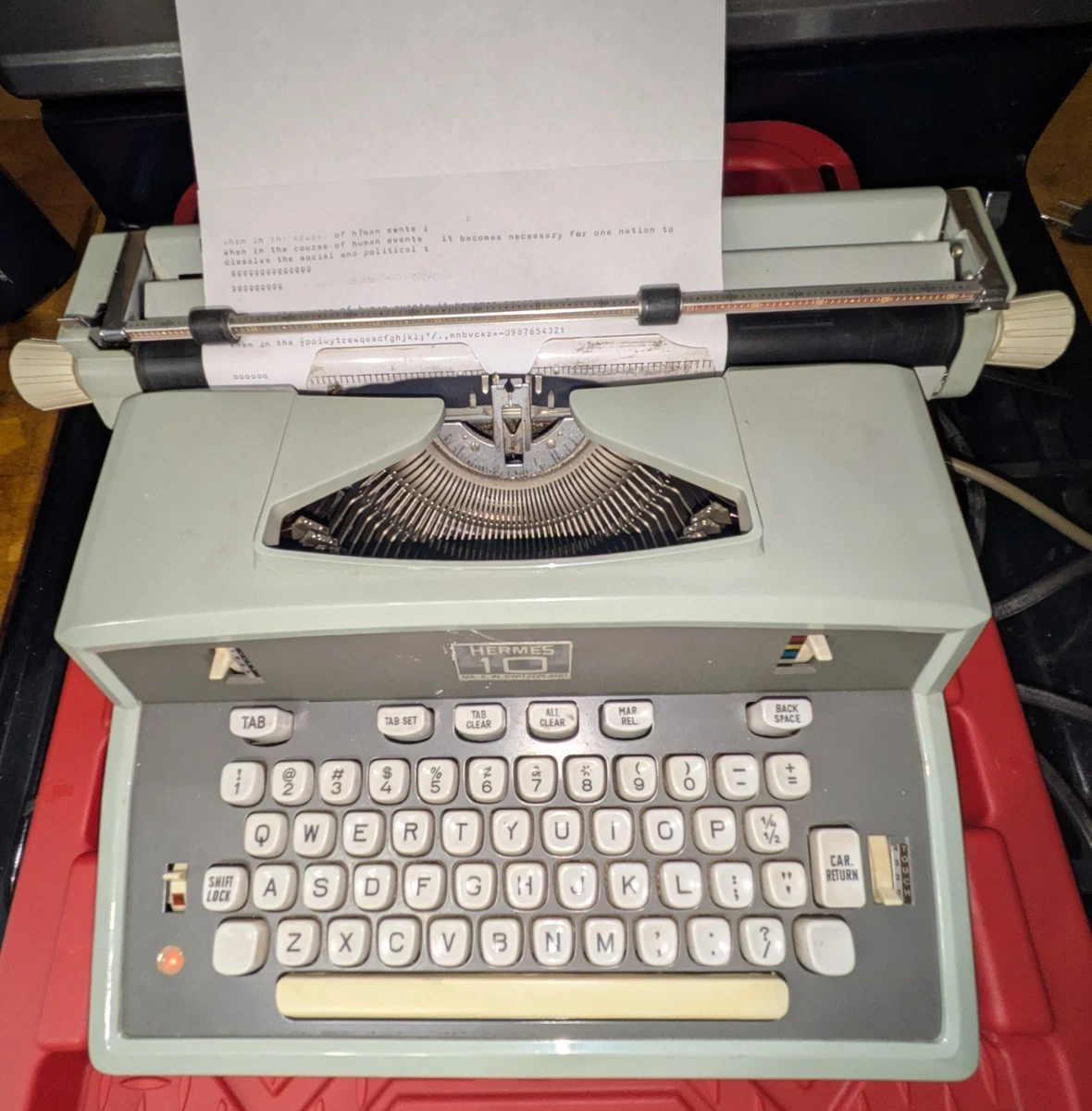 Hermes Ambassador Typewriter for sale | eBay