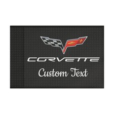 C6 Corvette Personalized Flag, Polyester with Satin Finish