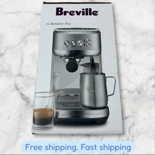 Breville Bambino Plus Compact Espresso Maker BES500BSS Brushed Steel NEW SHIP