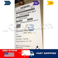 1PCS New in box Siemens 6SE6420-2AB22-2BA1 6SE6 420-2AB22-2BA1