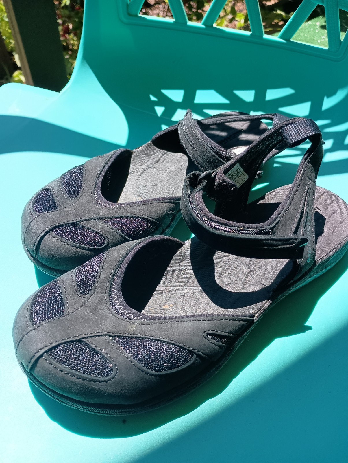 Merrell Siren Wrap Q2 Sandali Punta Chiusa J37480 ~ Donna 5 Scarpa da Escursionismo Nera